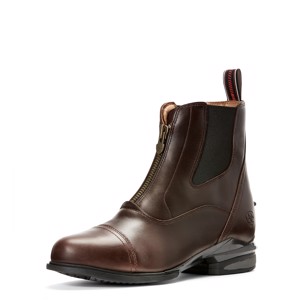 Ariat Devon Nitro Zip jodhpur støvle dame Waxd Chocolate